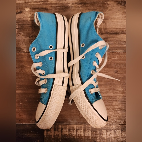 Chuck Taylor turquoise Converse Size W8/M6 - Picture 2 of 8
